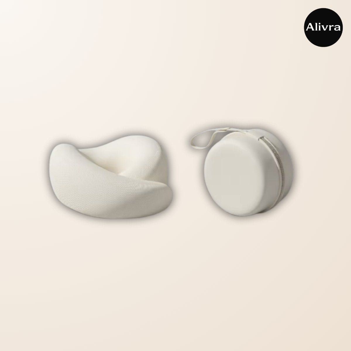 Alivra™ 360° Memory Foam Travel Neck Pillow