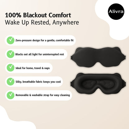 Alivra™ PureRest 3D Sleep Mask