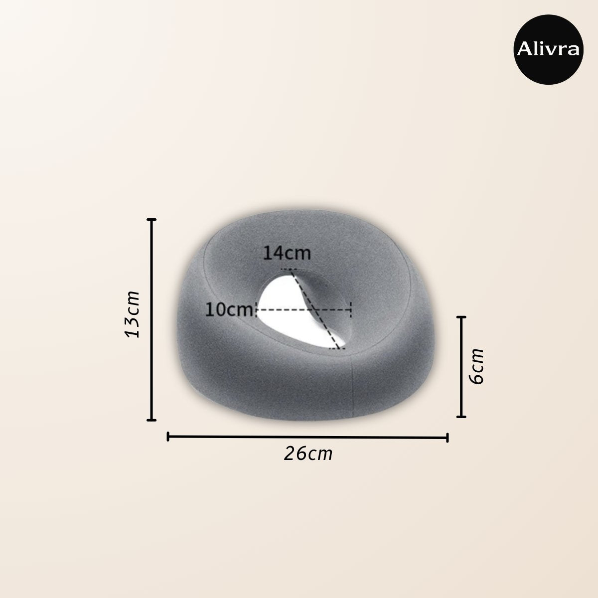 Alivra™ Ergonomic Face Pillow