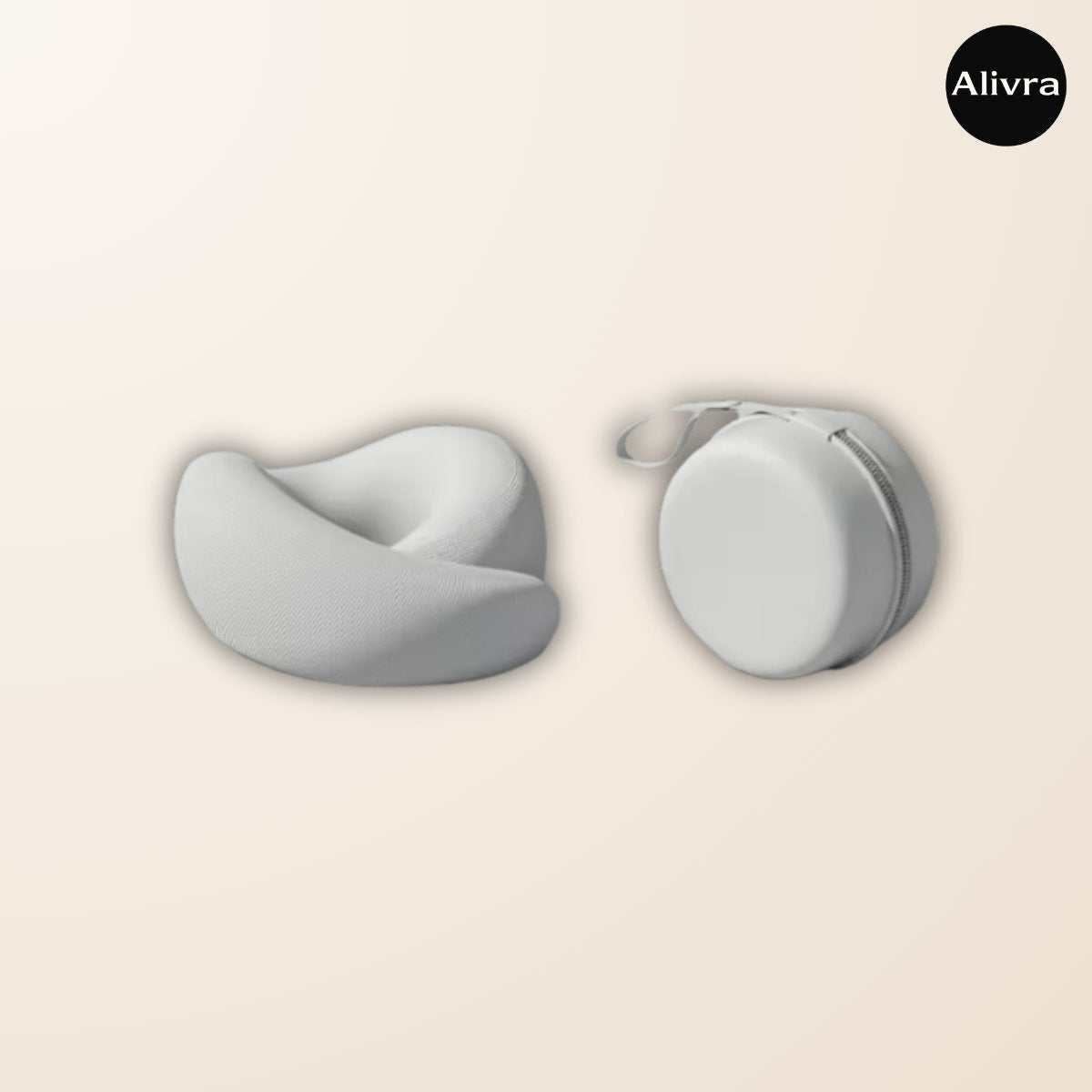 Alivra™ 360° Memory Foam Travel Neck Pillow