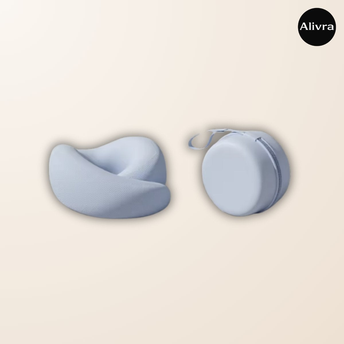 Alivra™ 360° Memory Foam Travel Neck Pillow