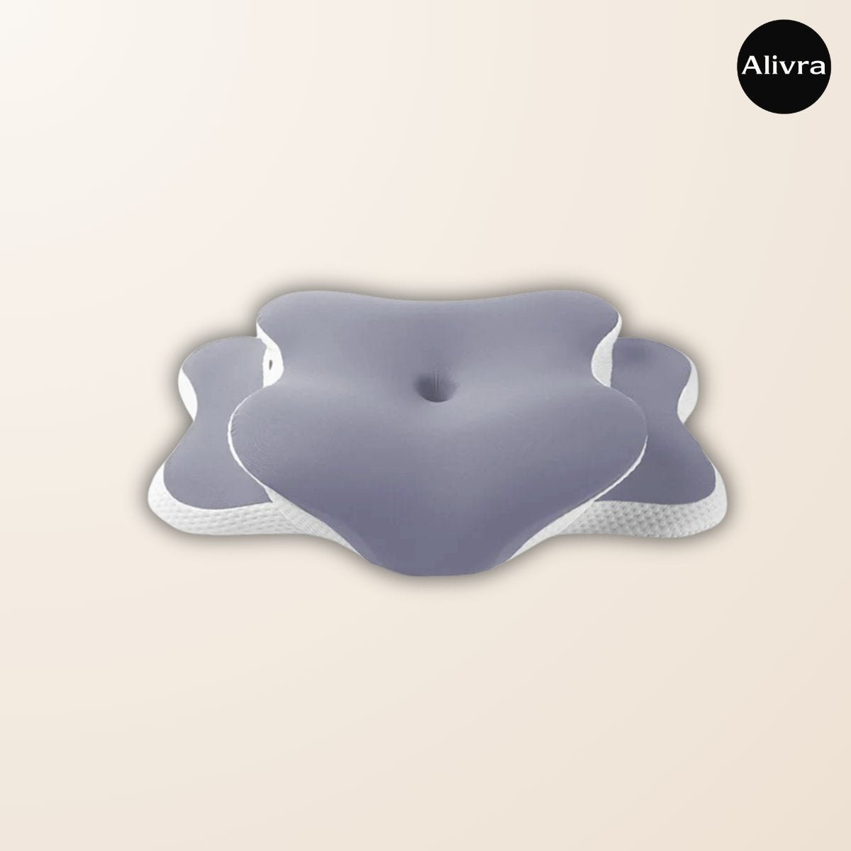 Alivra™ ButterflyWave Orthopaedic Memory Foam Pillow