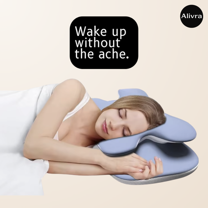 Alivra™ ButterflyWave Orthopaedic Memory Foam Pillow