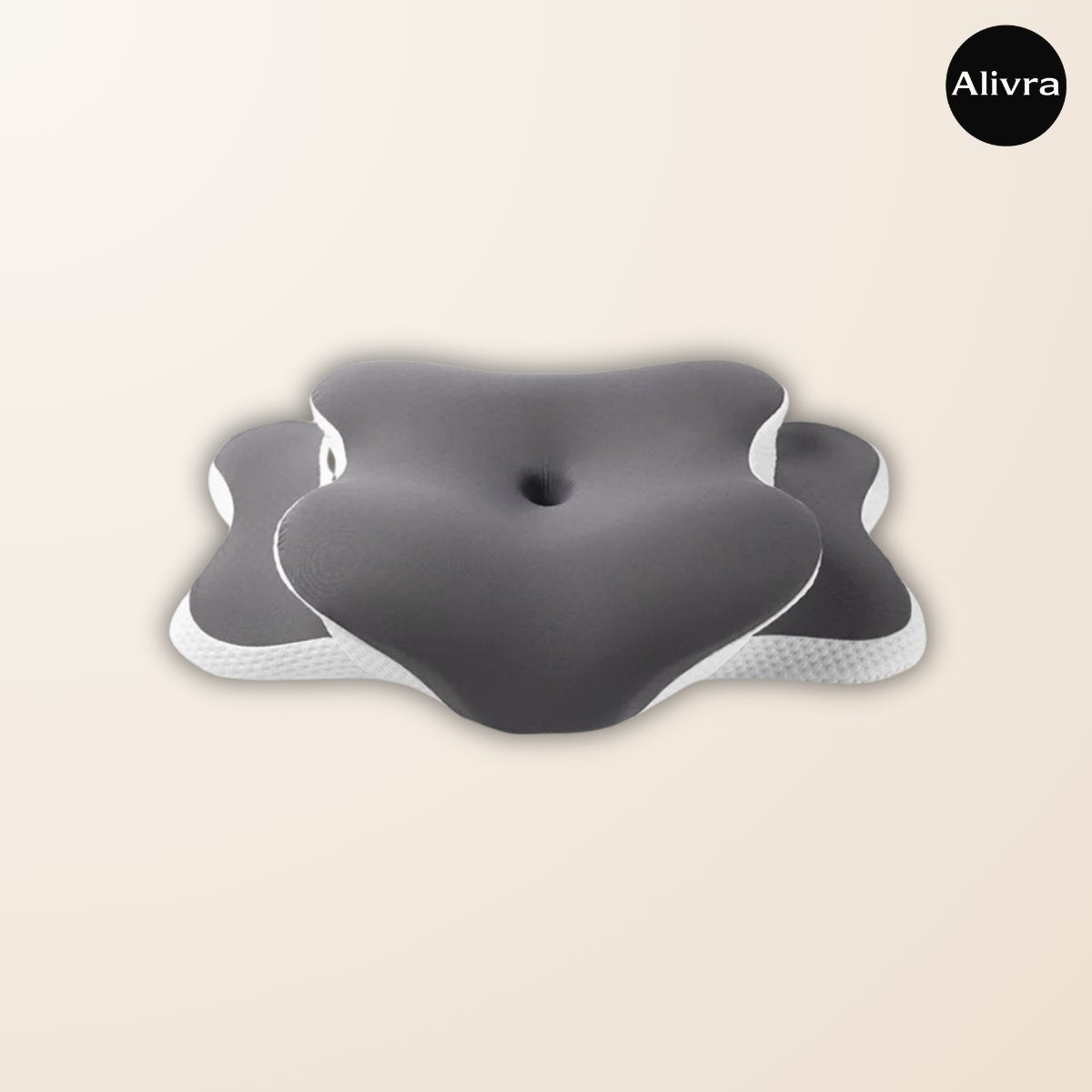 Alivra™ ButterflyWave Orthopaedic Memory Foam Pillow