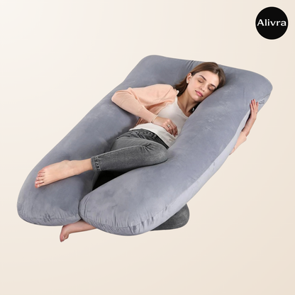 Alivra™ Full Body Pregnancy Support Pillow