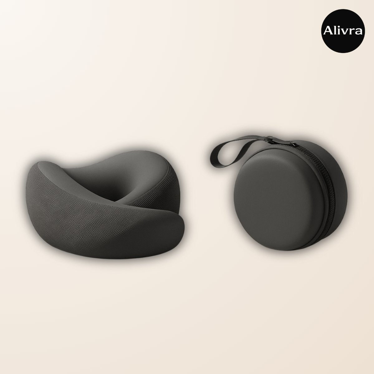 Alivra™ 360° Memory Foam Travel Neck Pillow