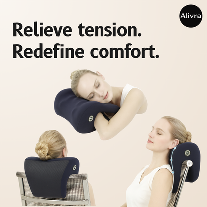 Alivra™ Multifunction Memory Foam Head Pillow