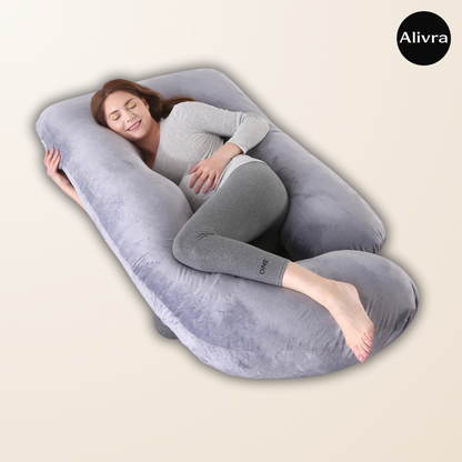 Alivra™ Full Body Pregnancy Support Pillow