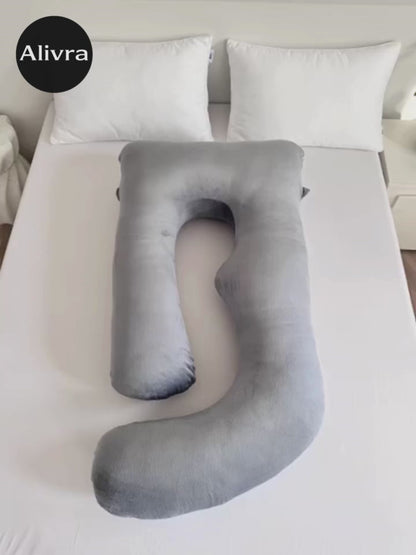 Alivra™ Full Body Pregnancy Support Pillow